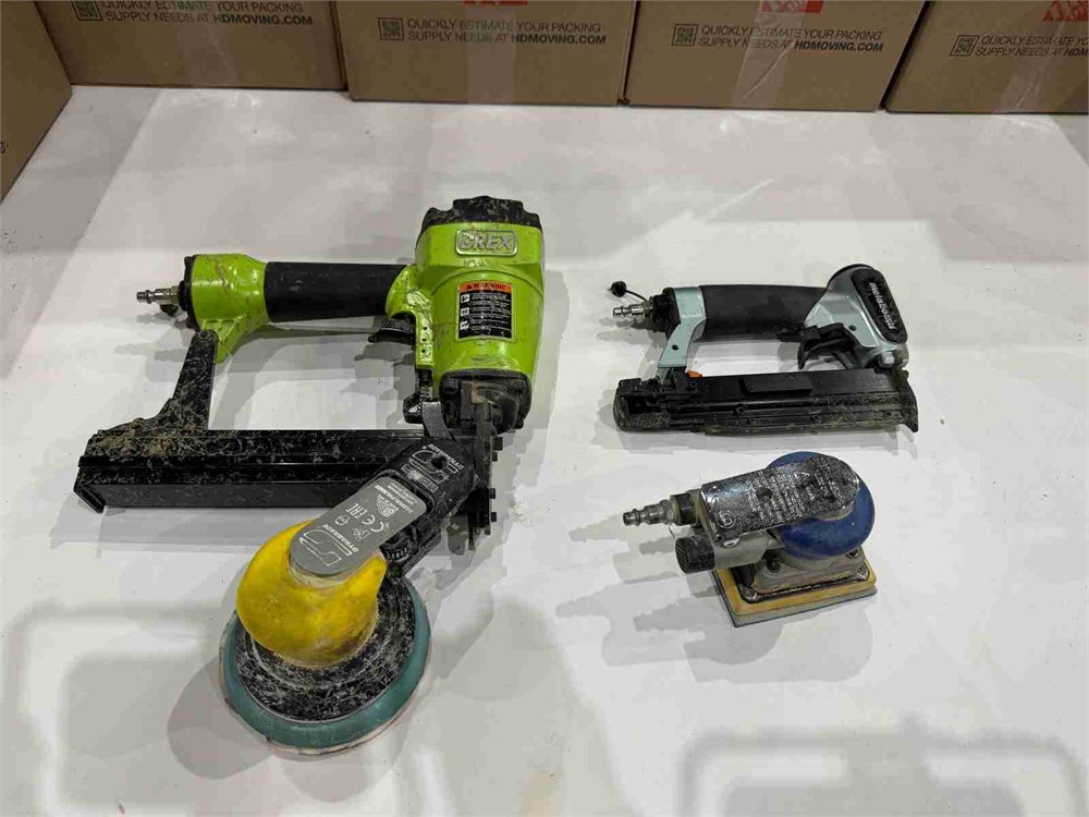 Pneumatic Sander & Nailers