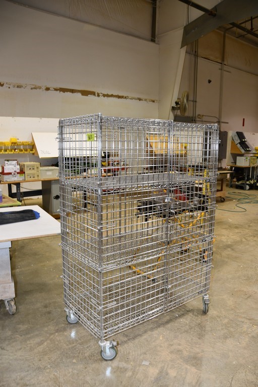 Uline Wire Cart/Rack