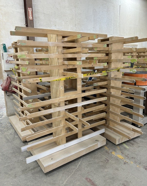 (4) Paint Drying Racks on Casters - Markham, ON