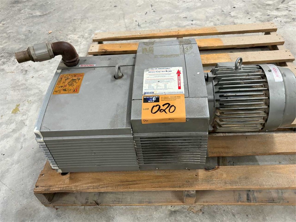 Becker "KVT 3.100" Vacuum Pump