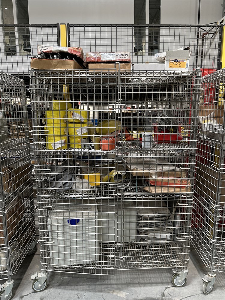 Uline Storage Cart w/Contents