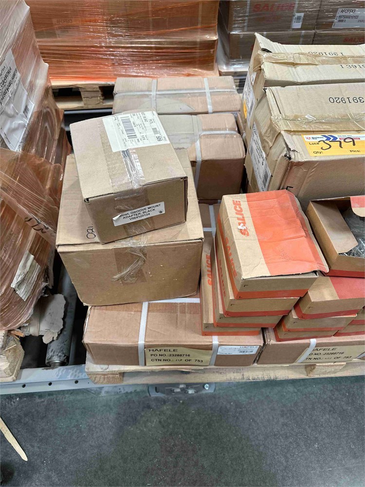 Pallet of Misc. Salice, Hafele, & Misc. Hardware