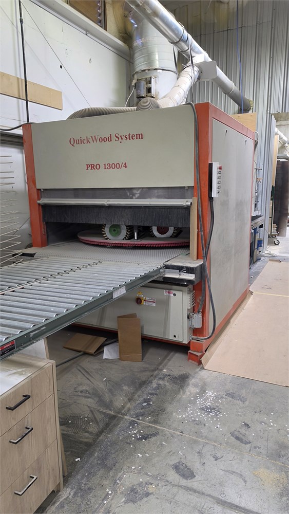 Quickwood "Pro 1300/4" De-Nibbing Sander