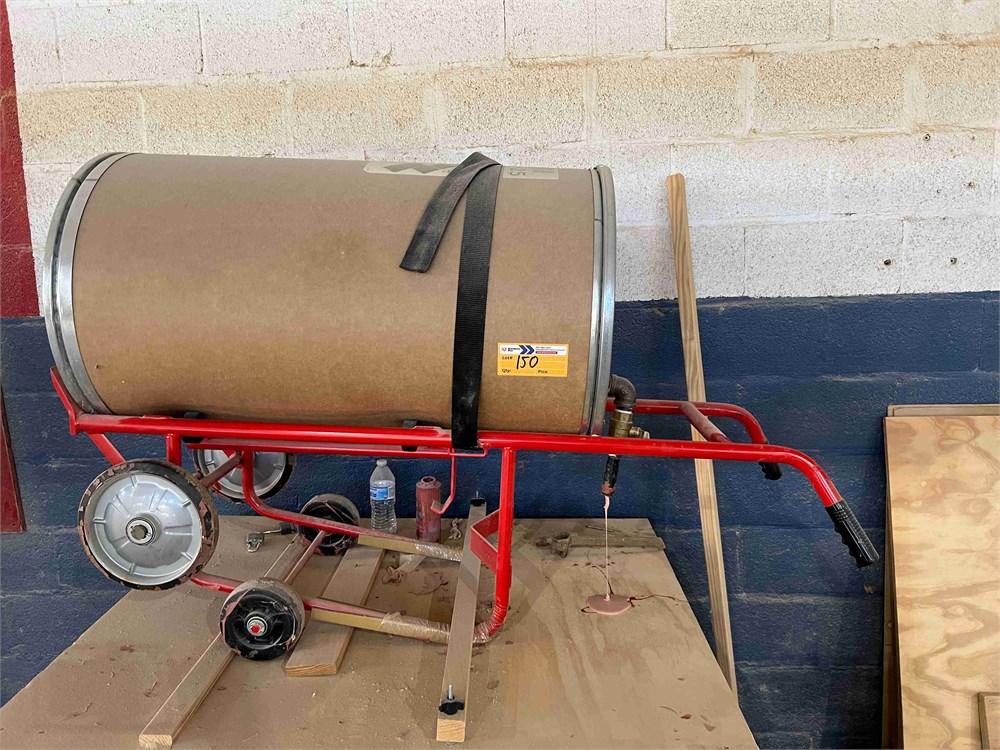 Titebond 50 Brown Glue Drum Barell & Drum Dolly