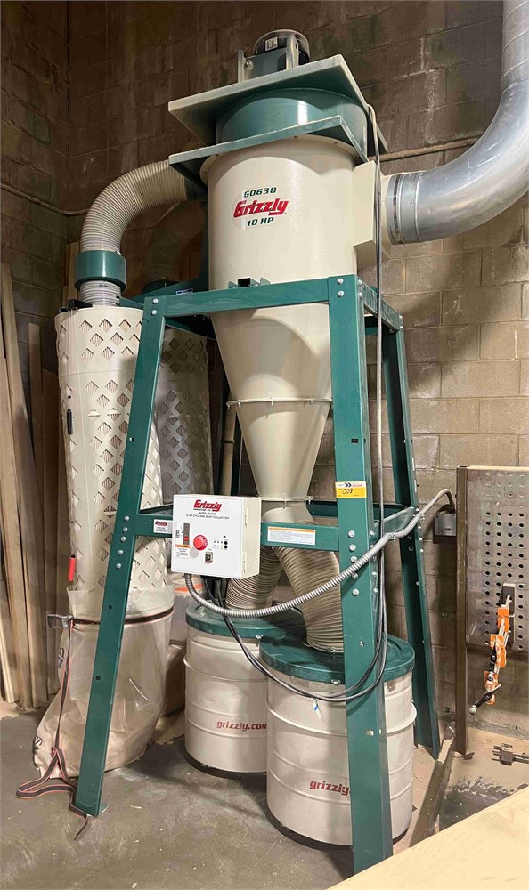 Grizzly "G0638" 10hp Cyclone Dust Collector