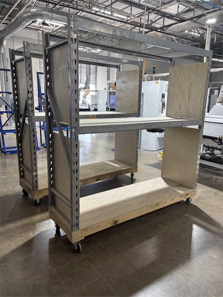 R0lling Shelf Units - Qty (2)