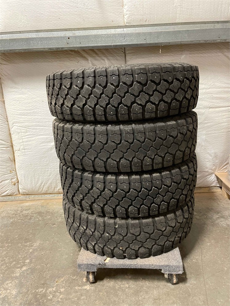 Four (4) Kelly Studded Tires