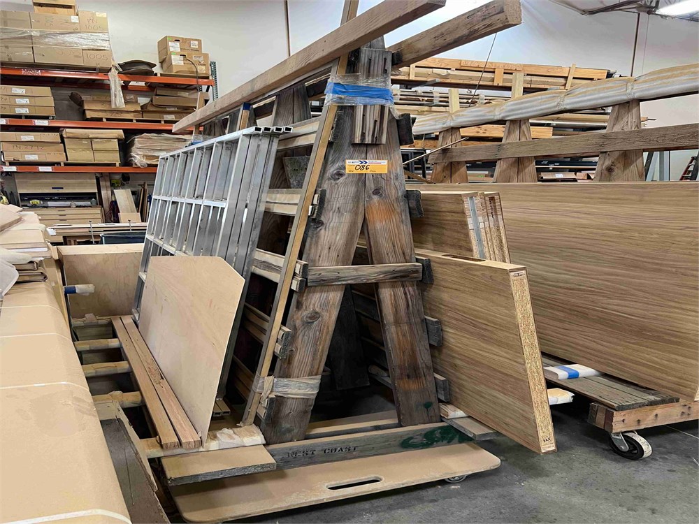 Wood "A" Frame Rack