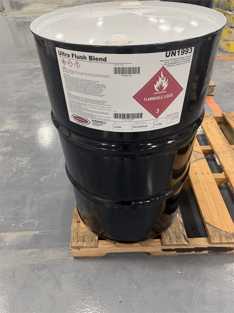 55 Gal Drum of Ultra Flush Blend Solution (Full)