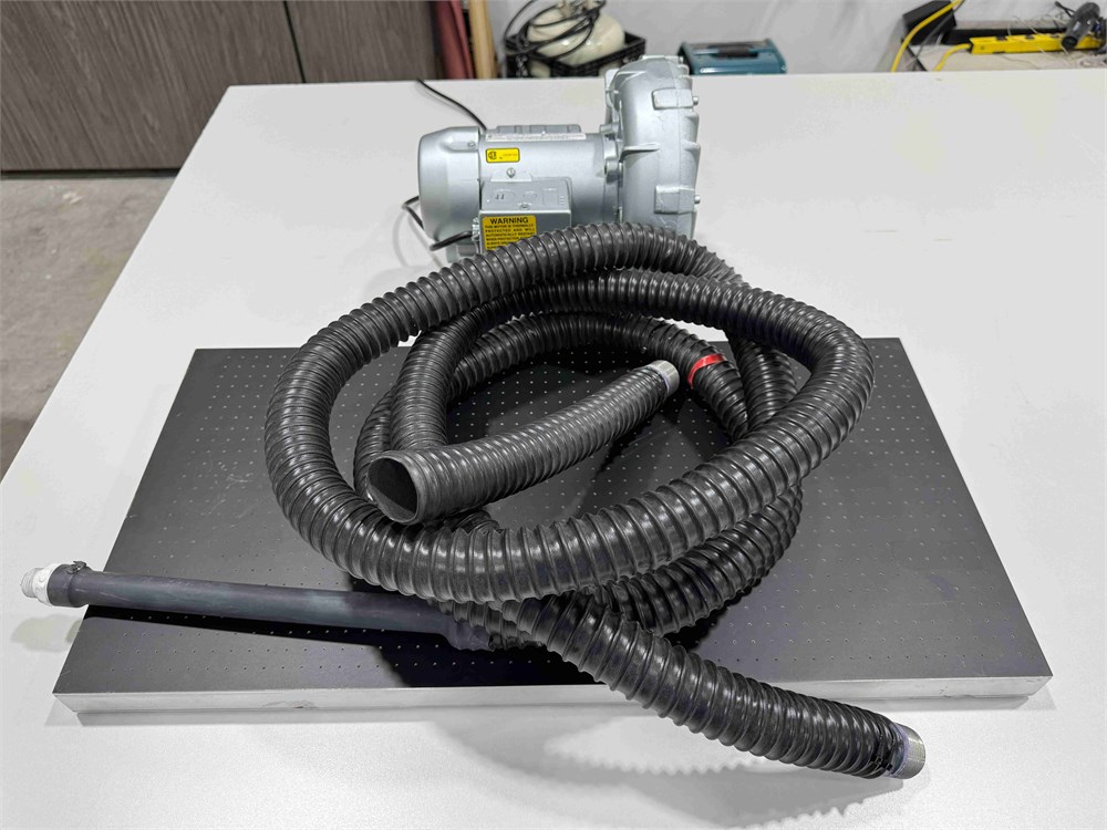 Reginair "R2103" Vacuum Pump and Hold Down Fixture