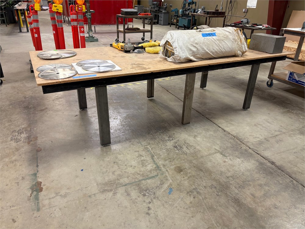 Metal Table - No contents - as pictured