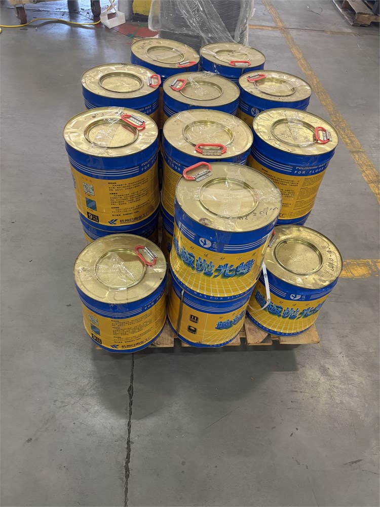 Pallet of Floor Wax