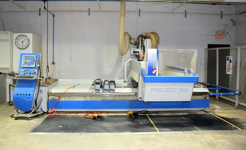 MASTERWOOD PROJECT 360 CNC POINT TO POINT yr 2013 * TOOL CHANGER (SEE VIDEO)