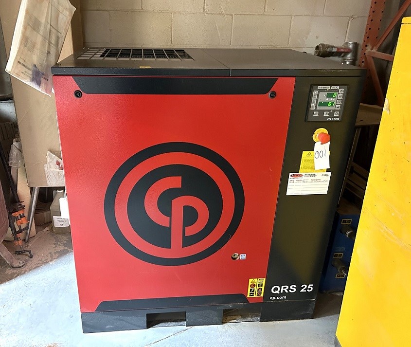 Chicago Pneumatic "QRS 25" Screw Air Compressor - Concord, ON