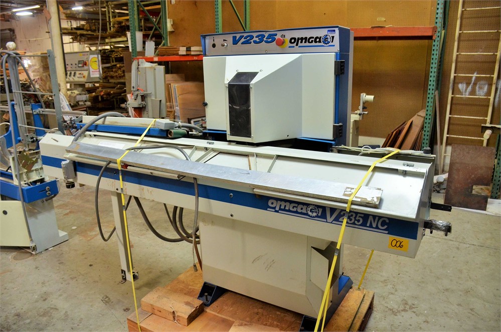 Omga "V235 NC" Automated High Speed Double Mitering system (CNC)