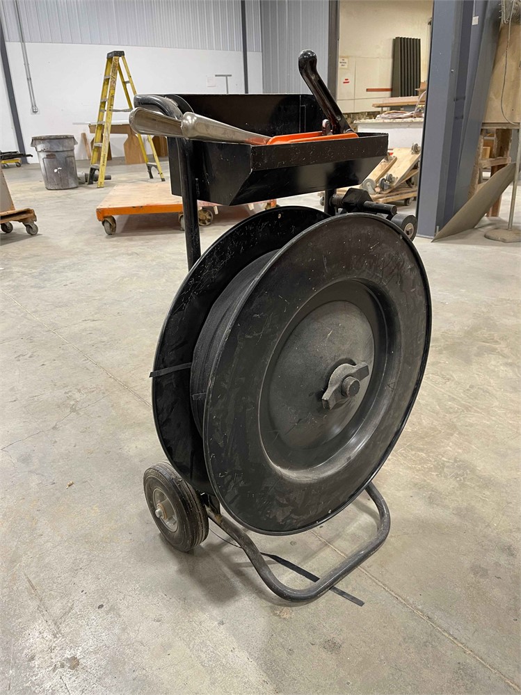 Strapping Cart with Tools