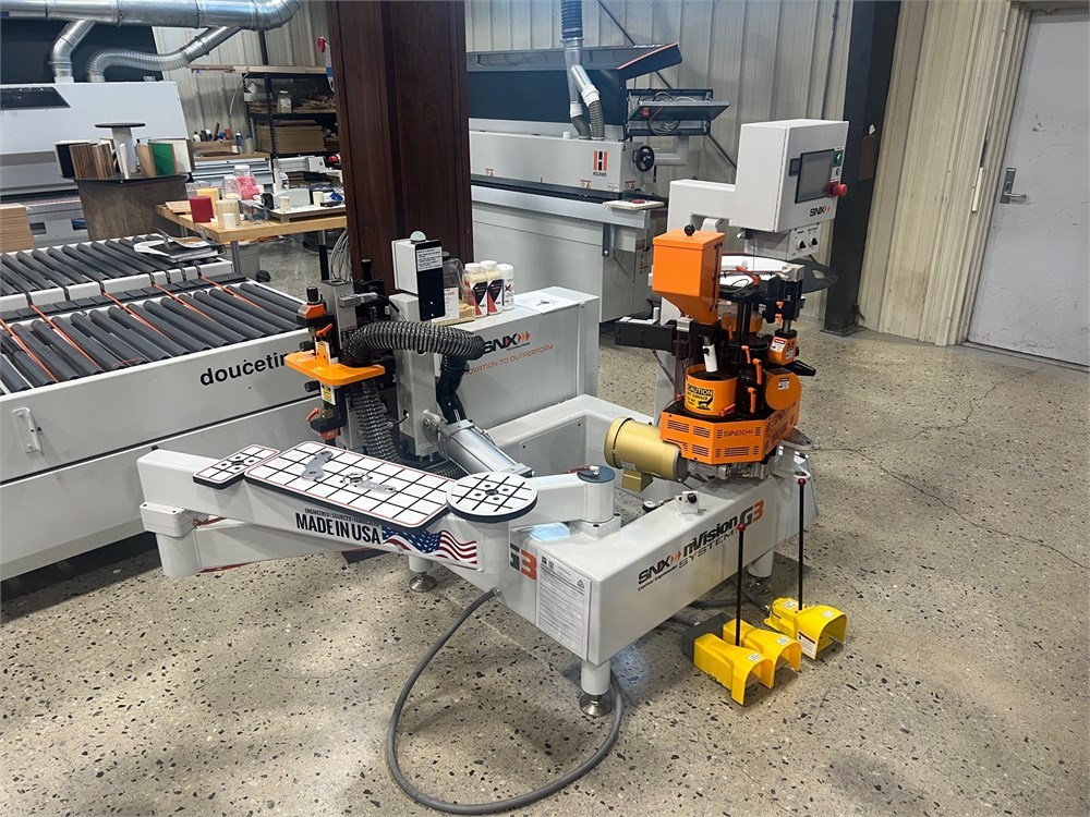SNX "nVision System1 G3" Semi-Automatic Contour Edgebander (2020)