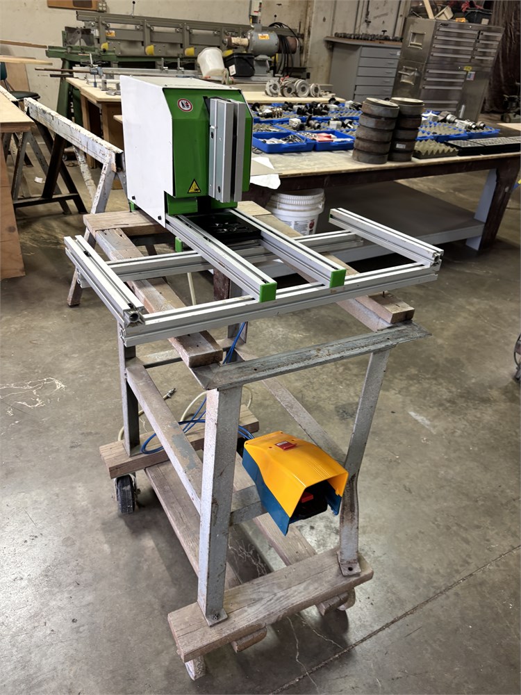 Grass "Ram" Hardware Insertion Machine