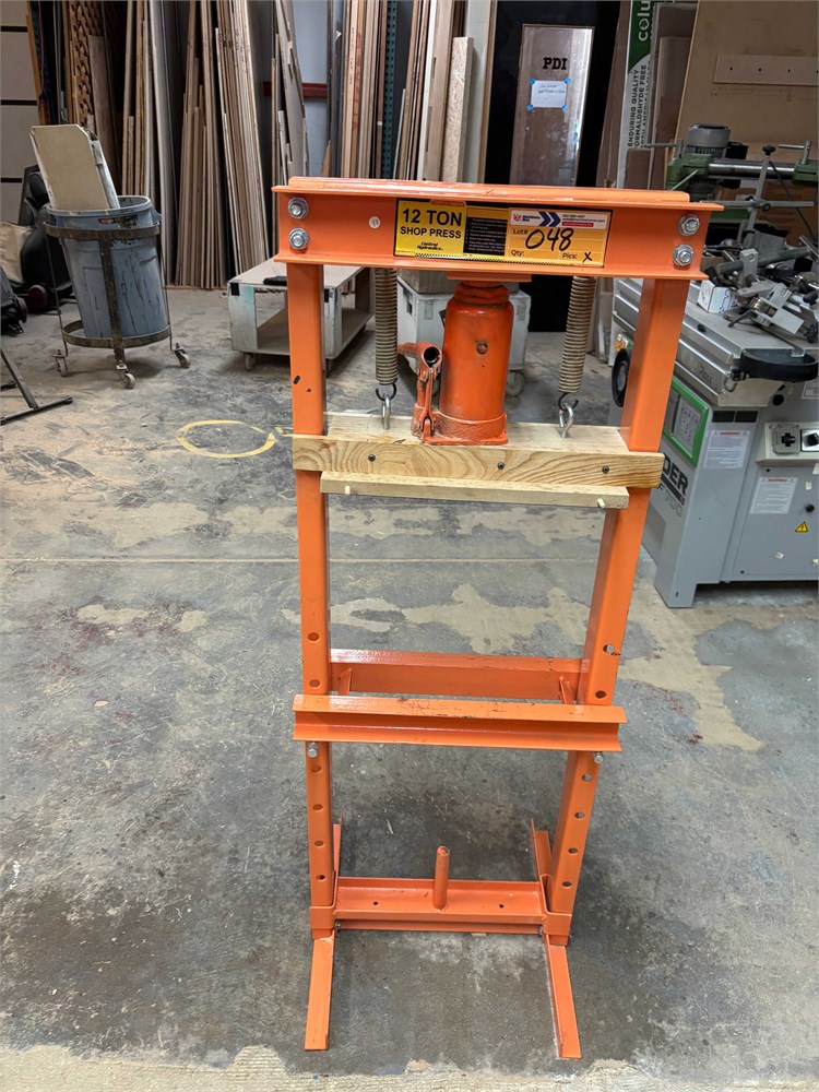 Central Hydraulics "20 Ton" Shop Press