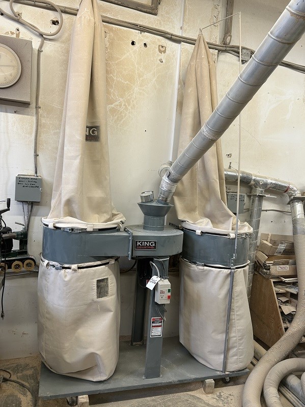 King "KC-504-3FX-2" Portable Dustcollector- 3,980 cfm - Toronto, ON