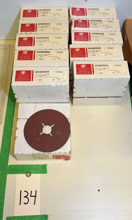 (11) BOXES OF CARBORUNDUM SLOTTED