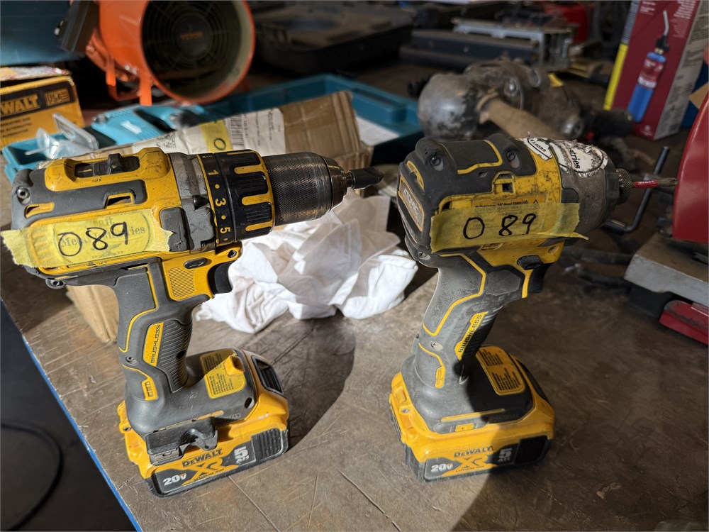 (2) DeWalt Drills