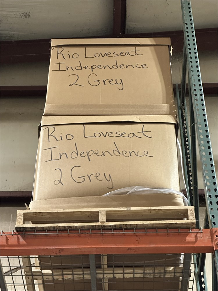 Contents of area and pallet racks not included