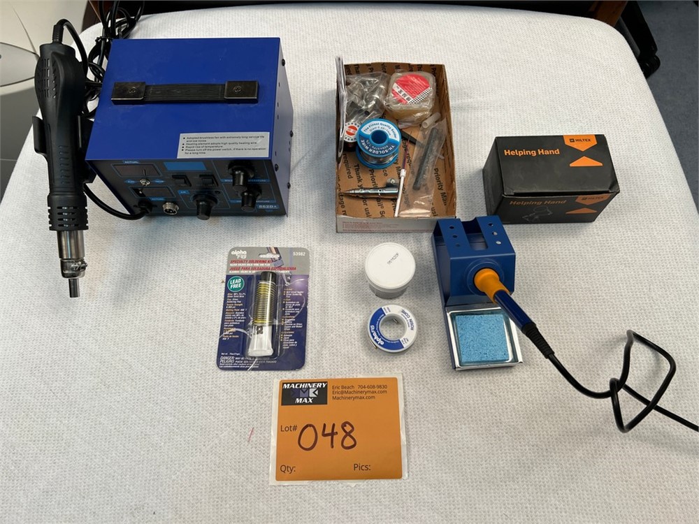 Lot of Soldering Equipment - as pictured