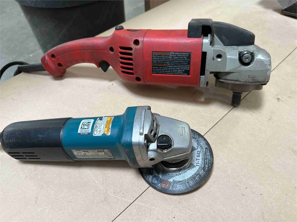 Makita Angle Grinder / Milwaukee Sander