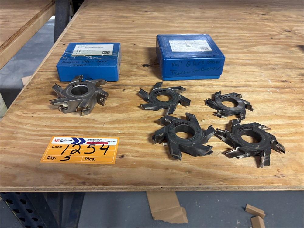 Lot of Cutter Heads - Qty (5) - as pictured