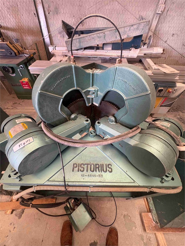 Pistorius Double Cut Miter Machine