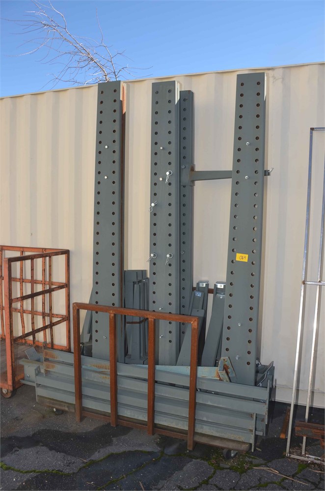 Double sided Cantilever material racks