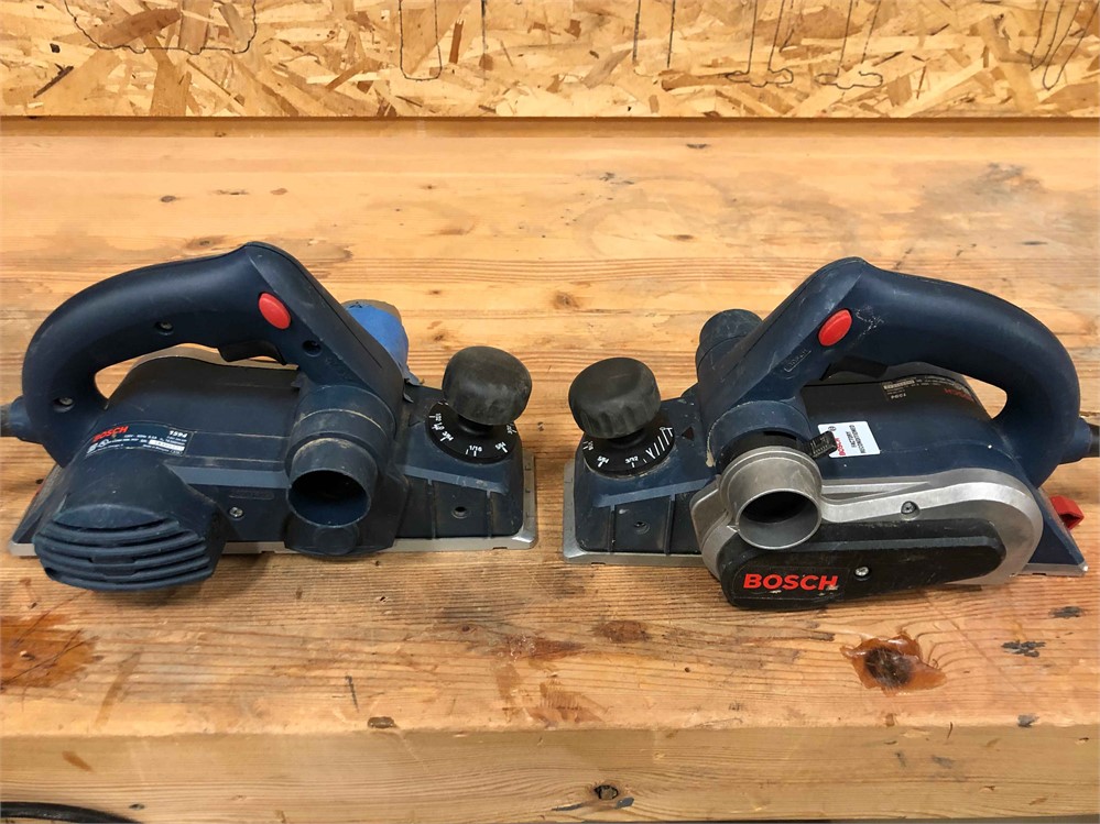 Two (2) Bosch "1594" Electric Planers