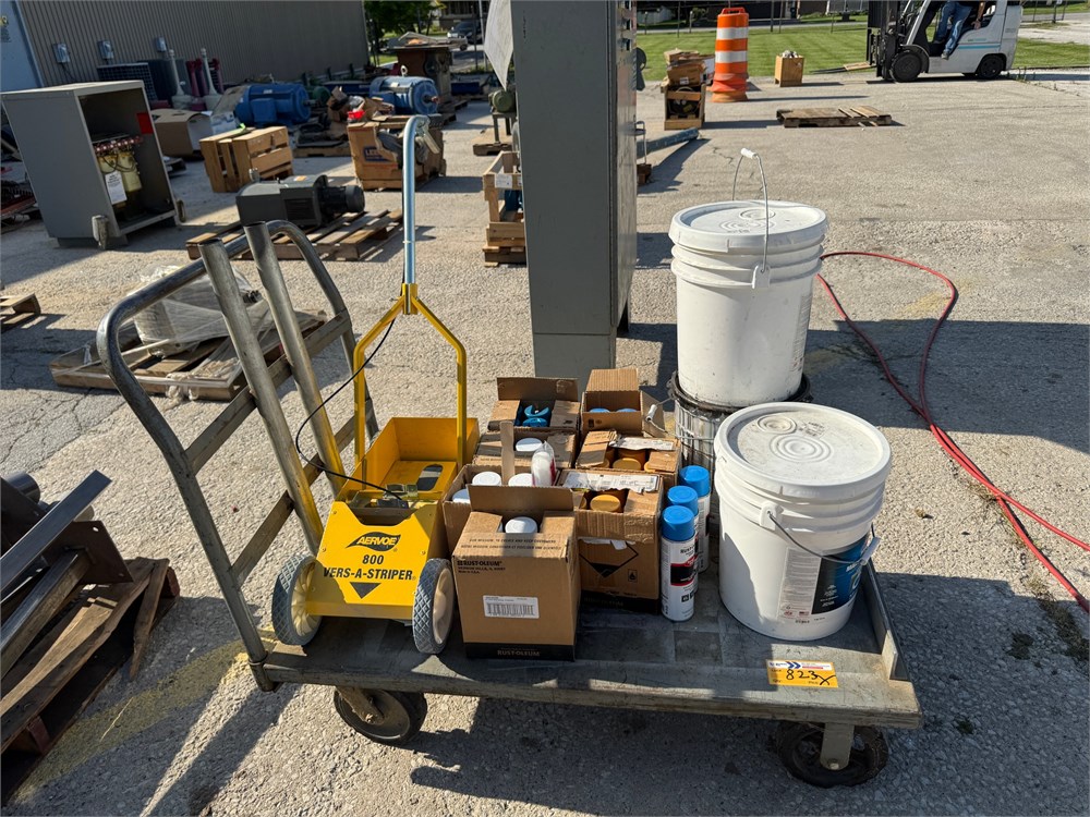 Cart with contents as pictured