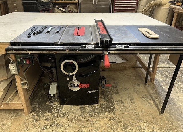 SawStop "PCS 31230" Table Saw - Needs Brake Cartridge - 230V 1 Ph - Toronto, ON