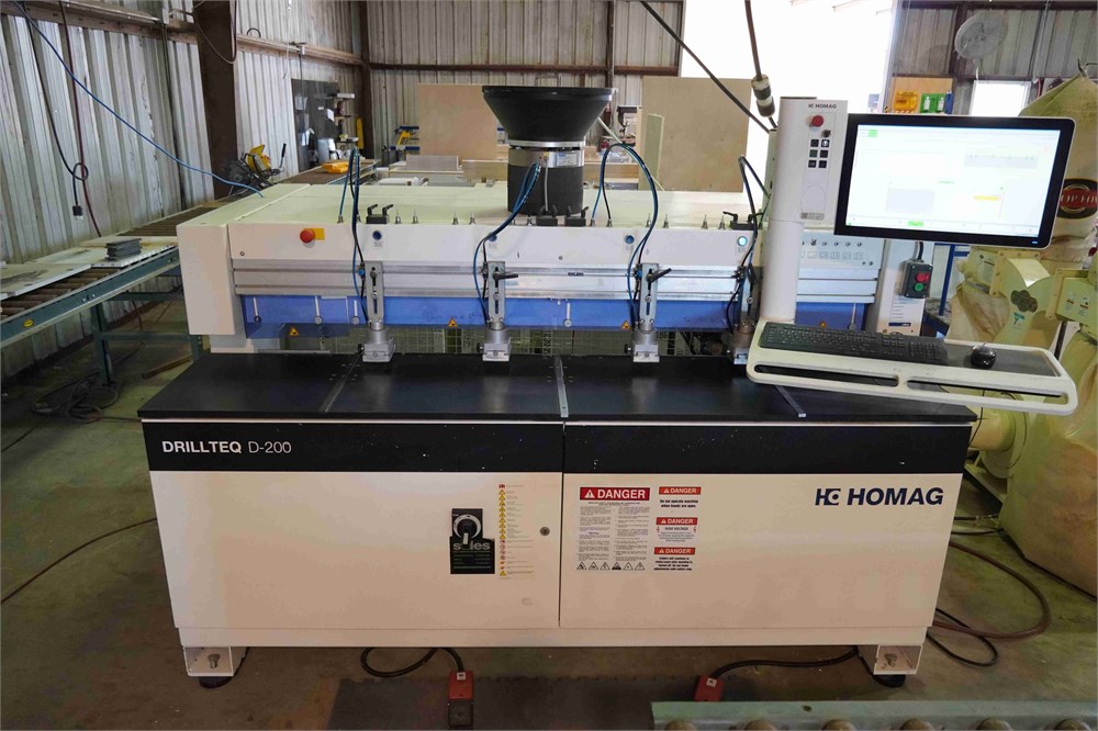 Homag "Drillteq D-200" CNC Drill & Dowel Inserter