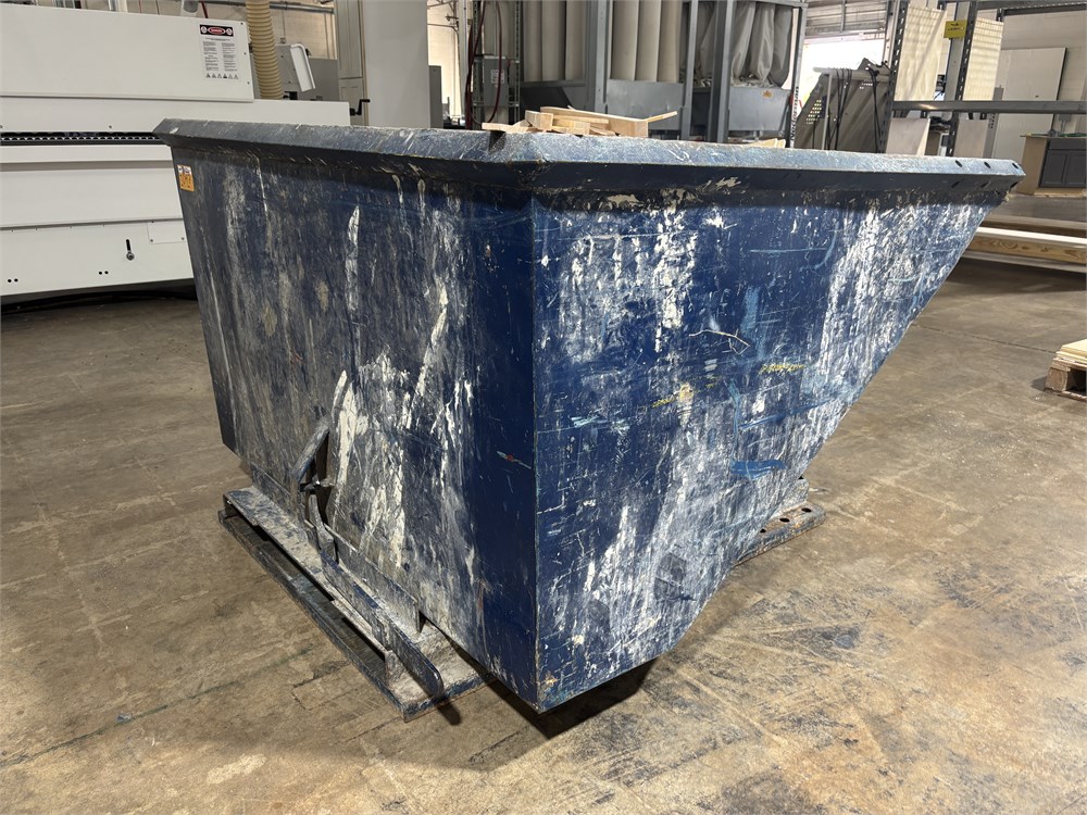 Blue Dump Hopper