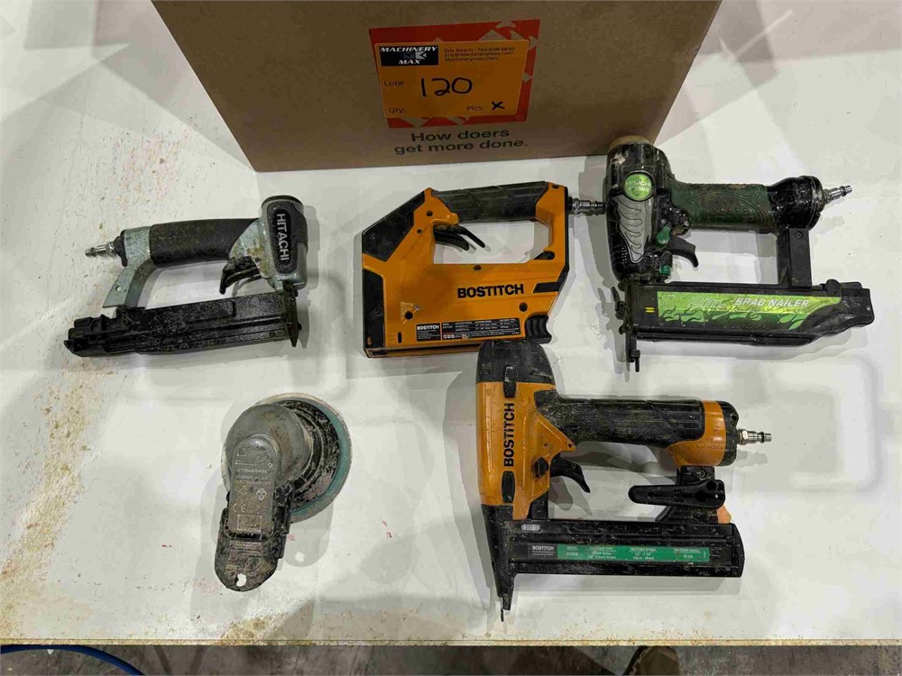 Pneumatic Sander & Nailers