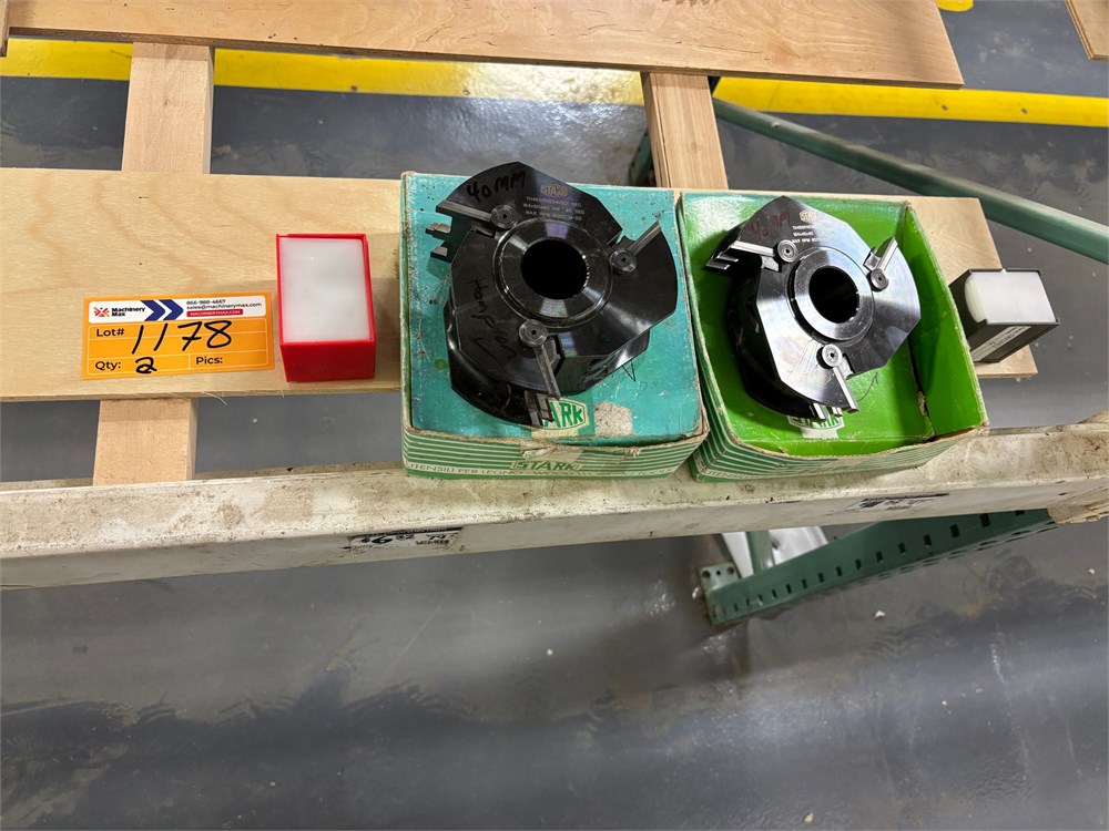 Lot of Cutter Heads - Qty (2) - as pictured