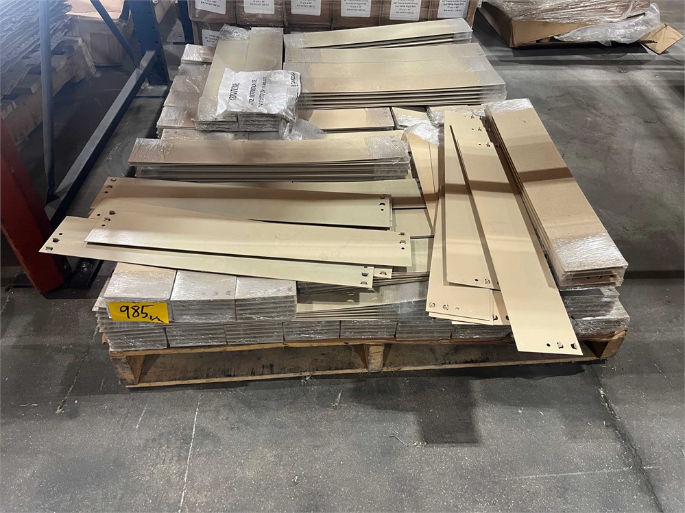 Shelf Parts - 4" x 24" and 4" x 36" - Qty. 2 Pallets