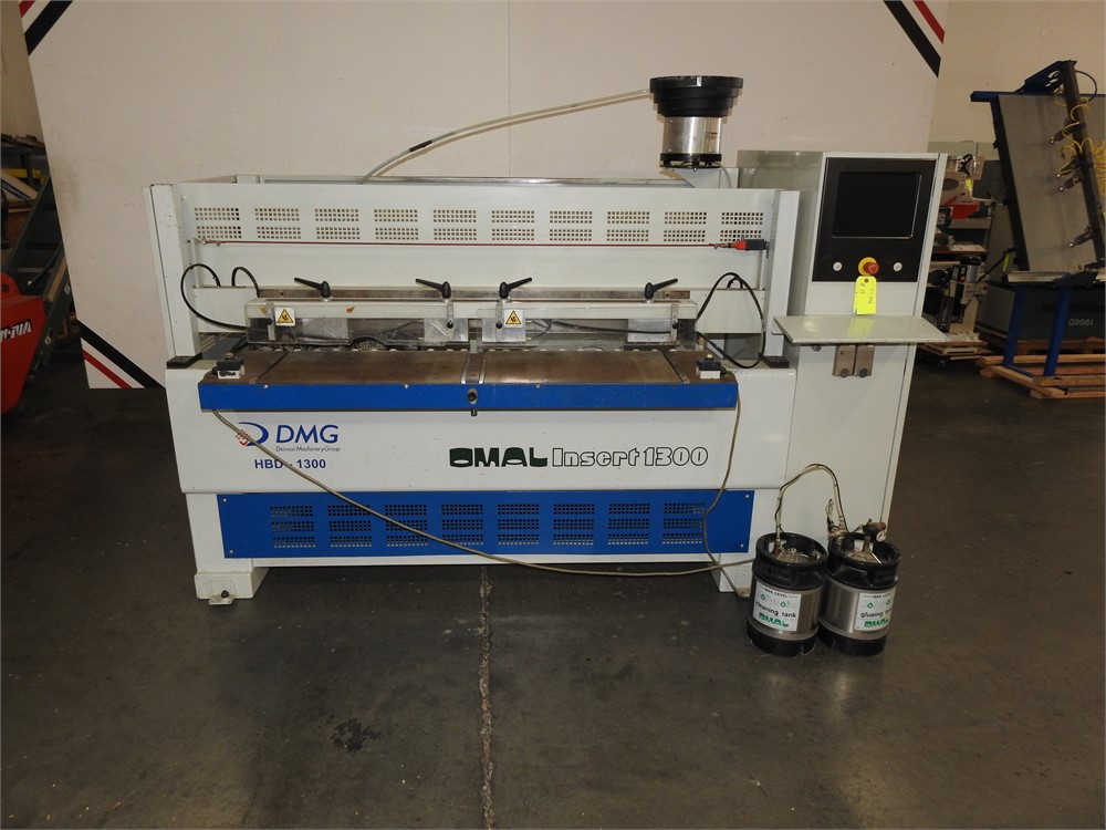 OMAL "HBD-1300" CNC DRILL AND DOWEL INSERTION MACHINE, YEAR 2009