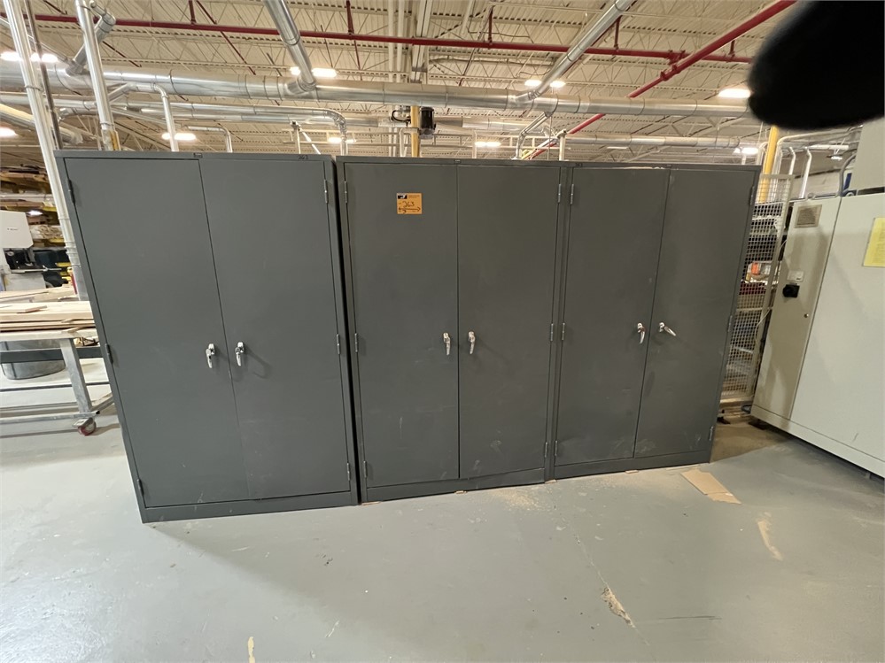 Lot of (3) Cabinets - No Contents