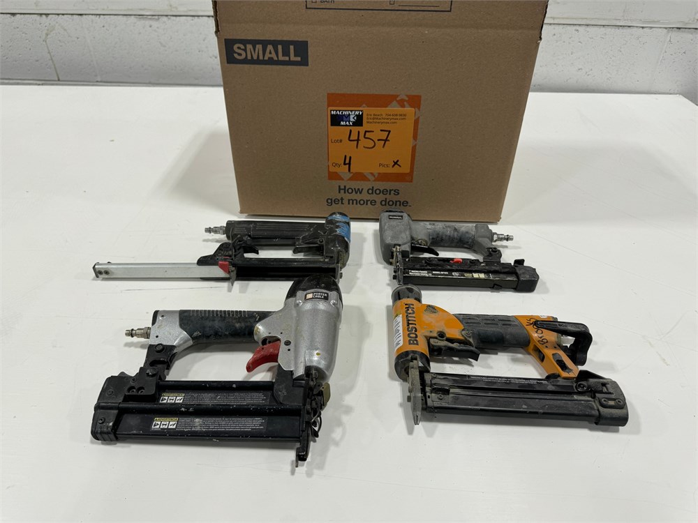 Lot of Pneumatic Nailers - Qty (4)