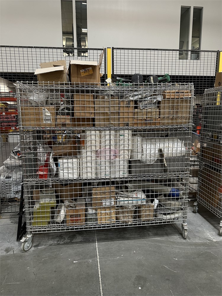 Uline Storage Cart w/Contents