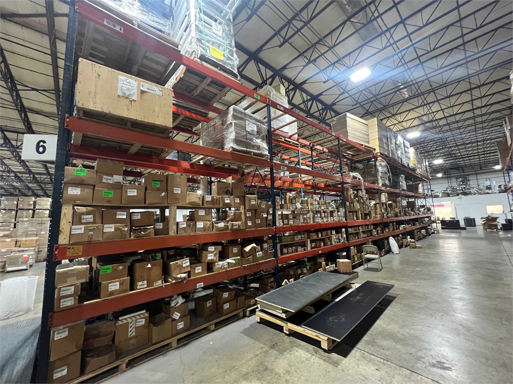 Pallet racking 7 sections