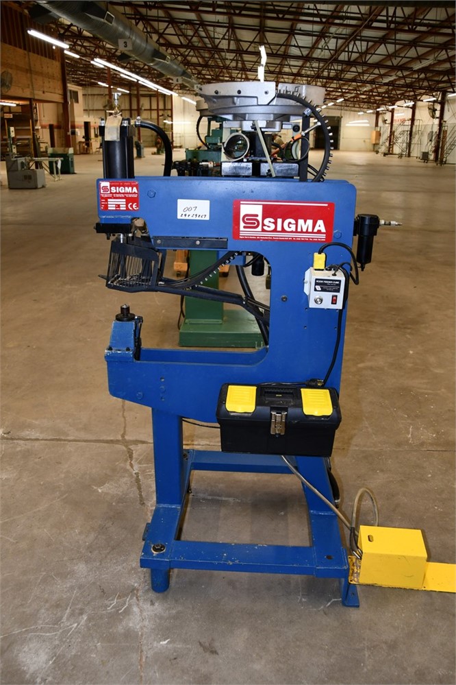 Sigma "6598-1" T-Nut Insertion Machine