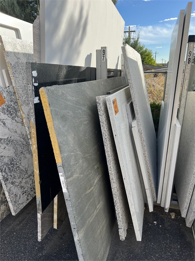 Granite Slabs/Remnants Qty (12) - as pictured