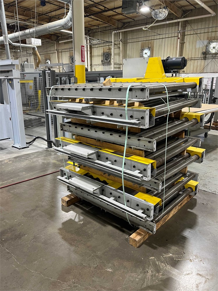 Powered roller conveyors