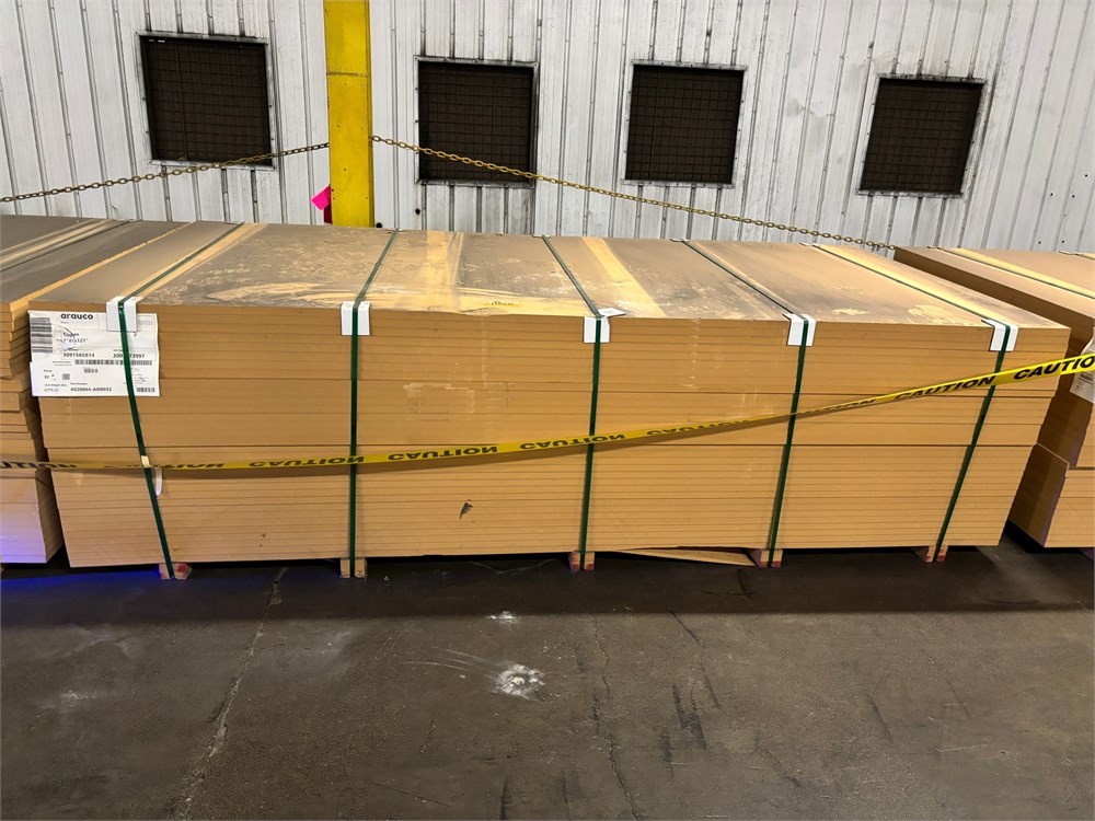 Trupan MDF Sheet Goods - 1" x 61" x 121" - Qty (32)