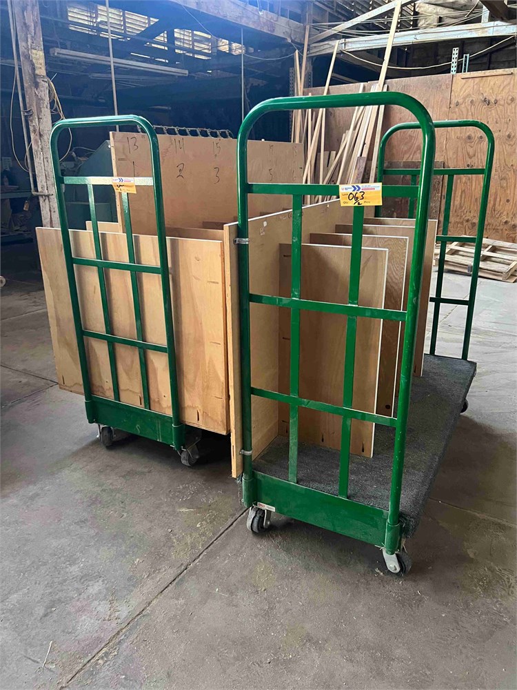 Metal Material Cart Qty. (2)